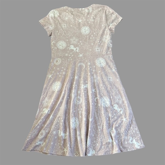 Wonder Nation Unicorn Dress Girls Size Large Short Sleeve Lightweight NEW - Picture 6 of 6